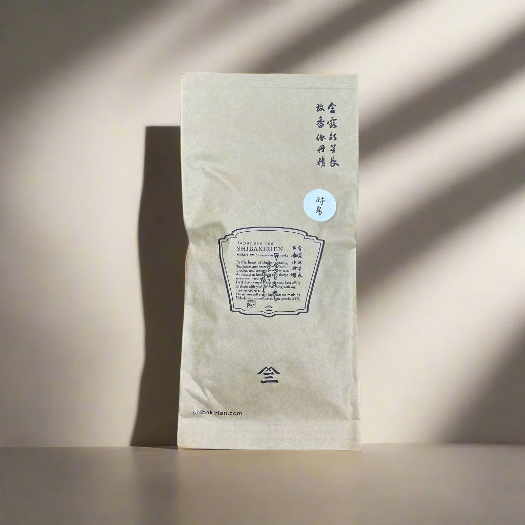 #0936.S5 Shibakiri Tea Garden: 2025 Hototogisu - Handpicked, Shaded Single Cultivar Yabukita Asamushicha