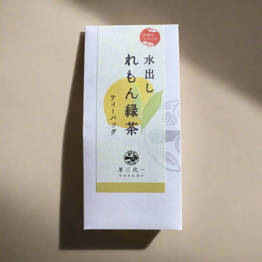 #0975.SX Chasandai: Cold-Brew Lemon Green Tea (5g x 5 tea bags)