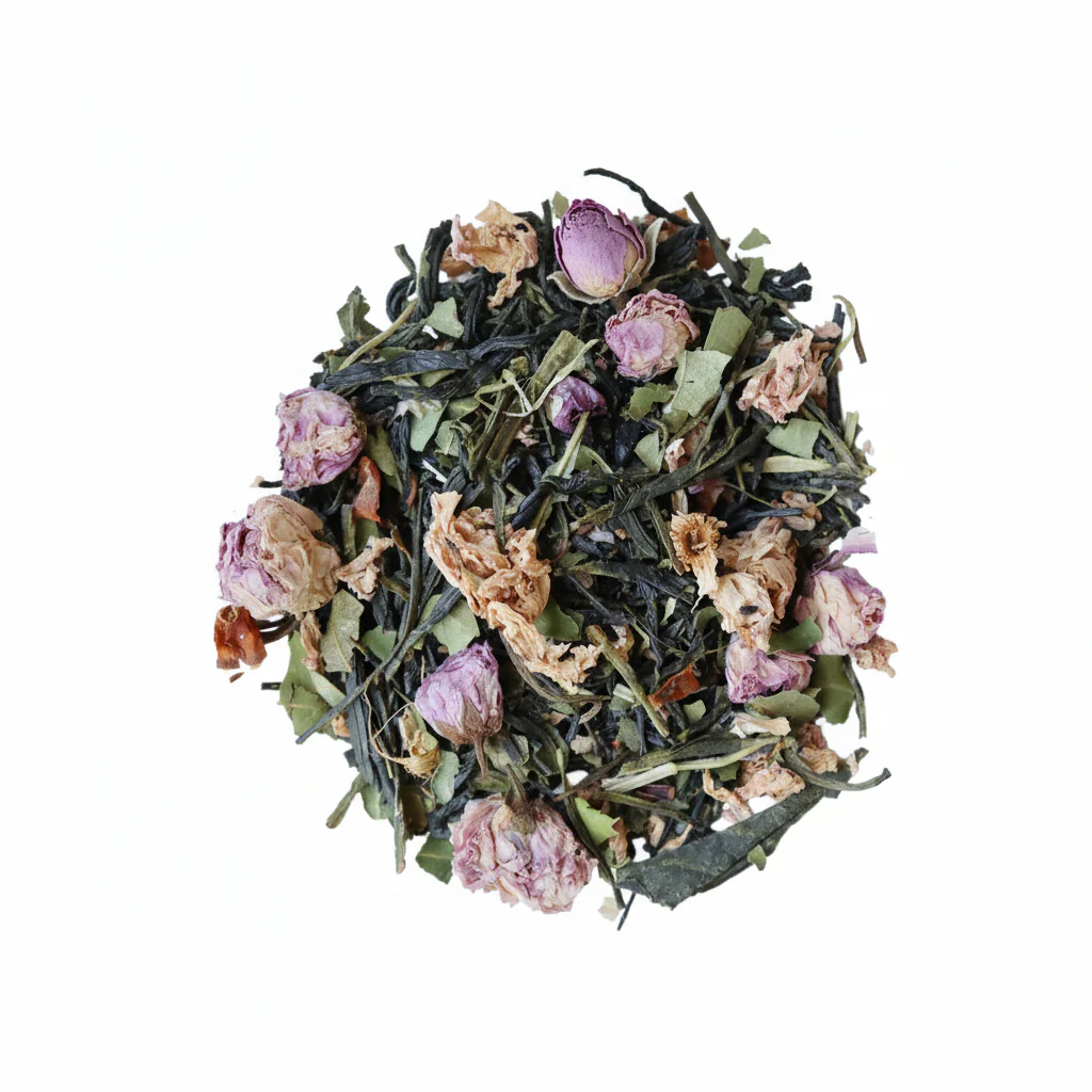 #1017.TX Flow -  Pastel Bloom / Cherry blossom petals Green Tea - Image 2