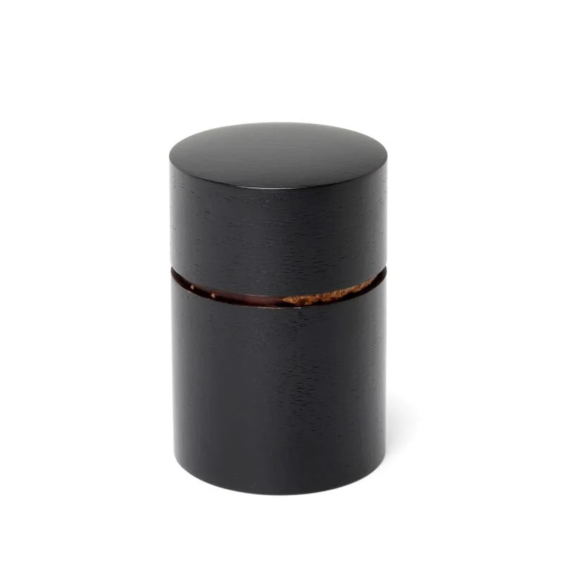 Fujiki Denshiro: Obizutsu Tea Canister - Bukeyashiki 帯筒茶筒ぶけやしき