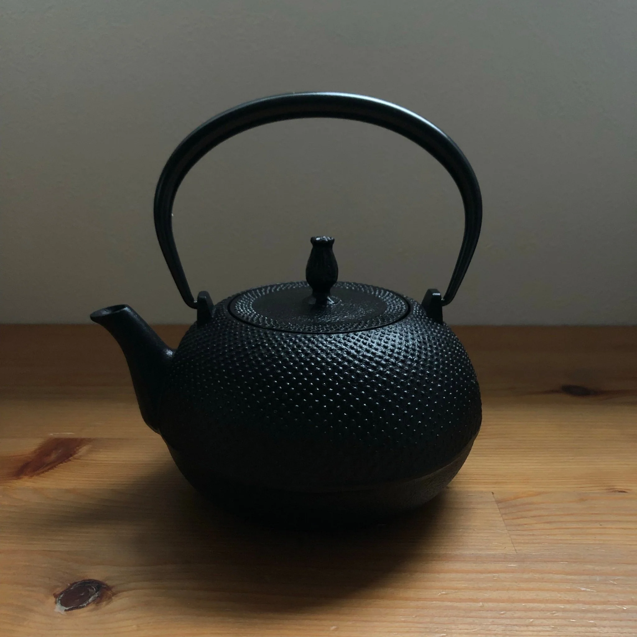 Ikenaga Ironworks: Nambu Cast Iron Tea Kettle Nozomi - Induction Heating (IH) Compatible