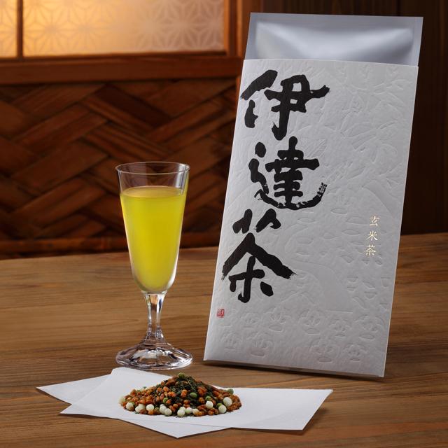 #0711.M2 Monoucha Genmaicha 'Tsukihime', Ishinomaki Brown Rice Tea. Kashima Tea Garden & Yabe-en Tea Shop. - Image 2