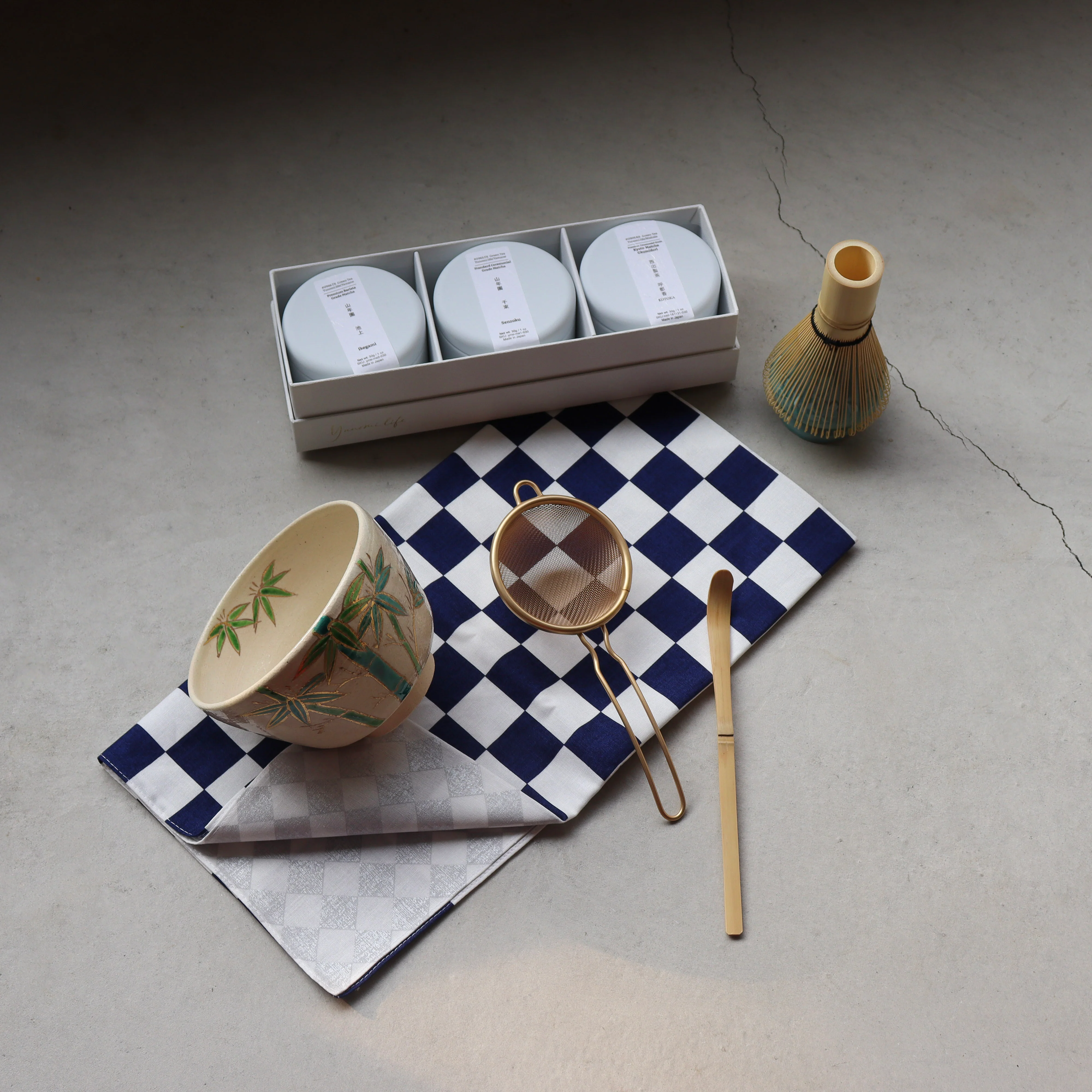 Limited Edition Yunomi.Matcha Gift Set (TAKE / 竹)