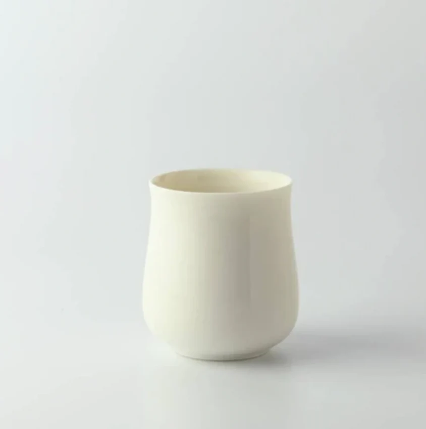 Miyama Minoyaki Oval Cup (Off White) ポット(クリームホワイト) - Image 5