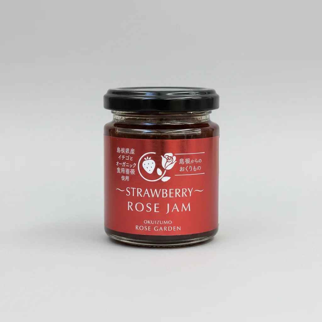 [20% Off] Okuizumo Rose Garden: Rose Jam with Strawberry Flavor (100g) : Best by June 2026