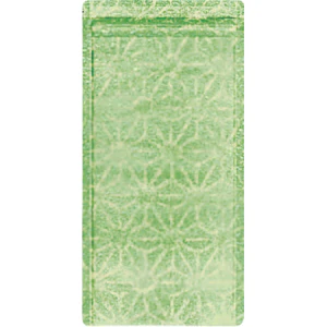 Seiwa 10286: Green Washi Paper Bag, Flat, Bottom-Loading, 115 x 230