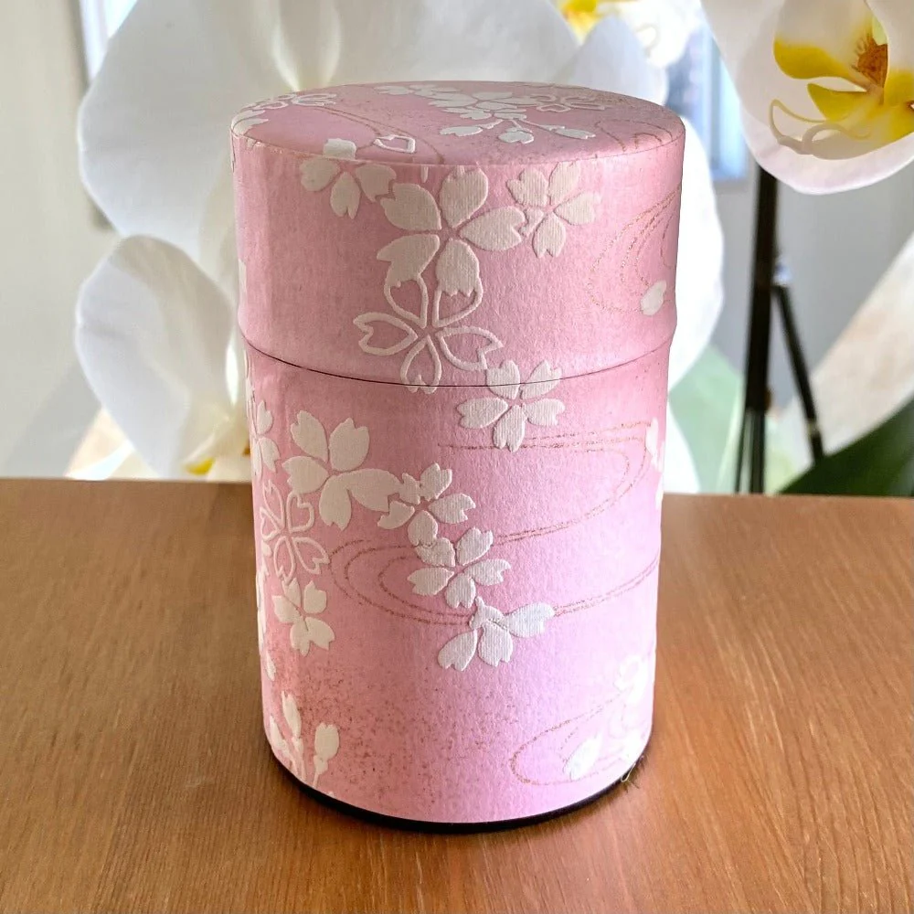 Shizucan: Sakura Tea Canister