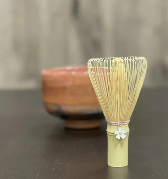 Suikaen: Chasen Matcha Whisk, Laughter (Pink Emi, 笑) - Image 4