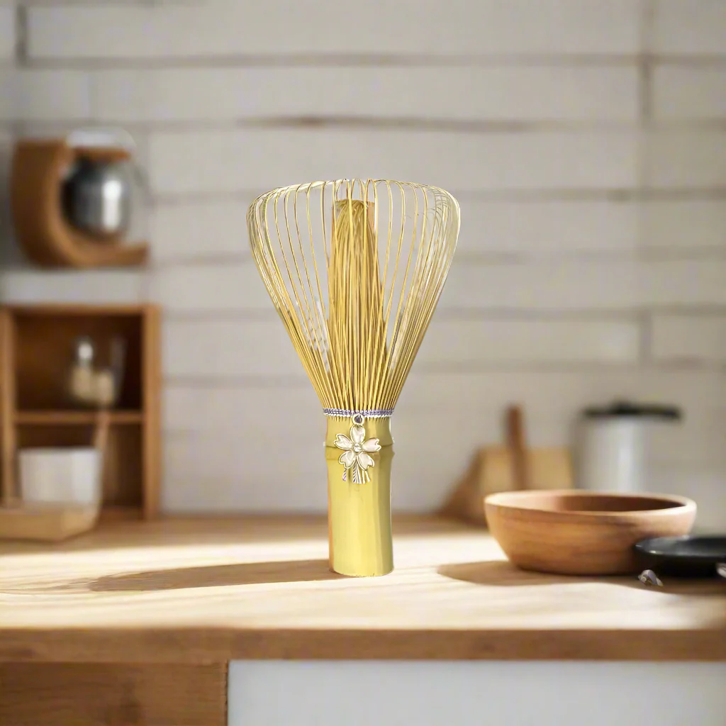 Suikaen: Chasen Matcha Whisk, Laughter (Purple Emi, 笑)