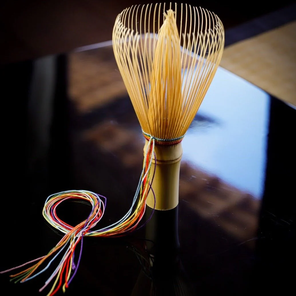 Suikaen Tanimura Yasuburo: Seven Colored Chasen Shin Matcha Whisk 七色茶筌