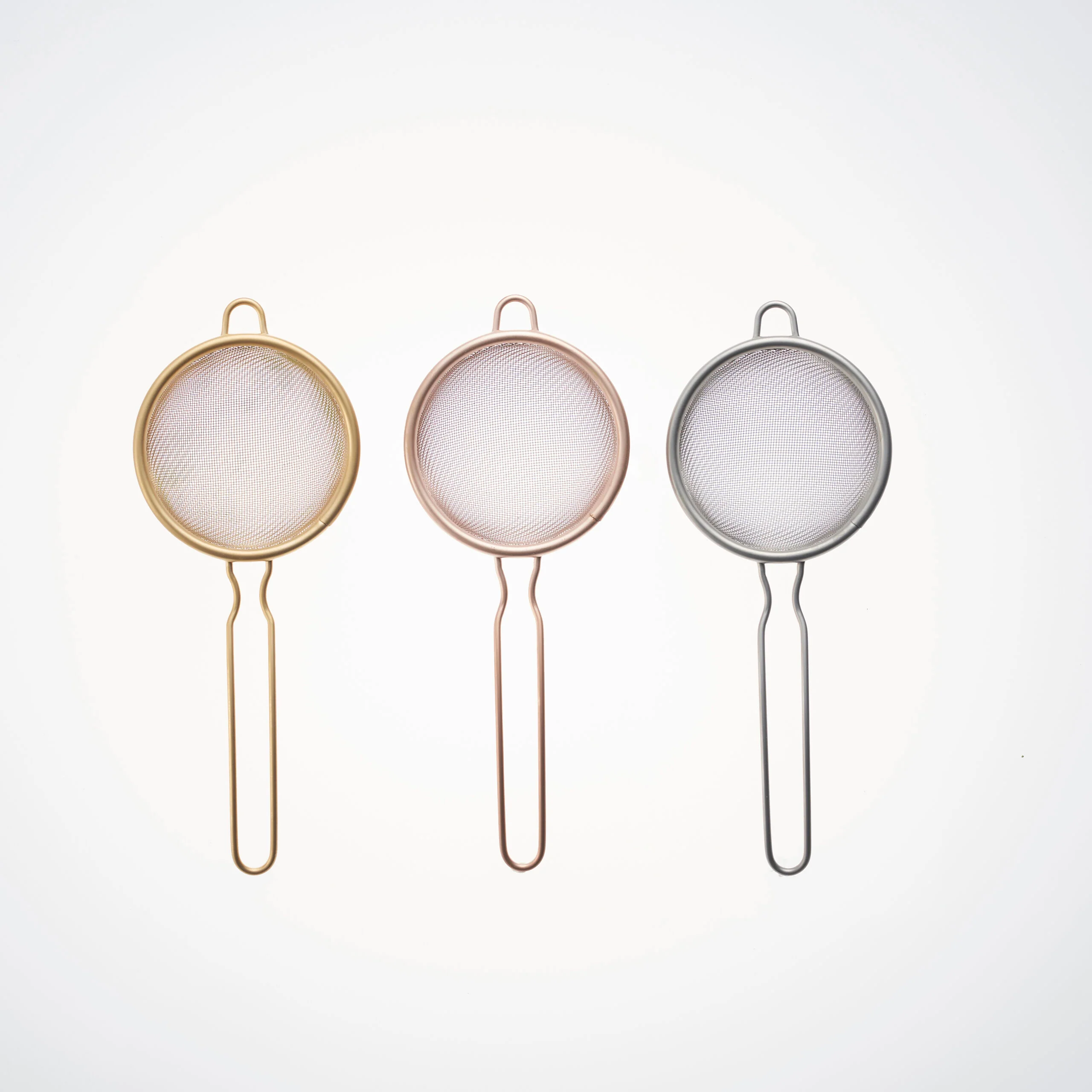 Three Snow: Matcha Chakoshi / Tea Strainer (Pink Gold) - Image 6
