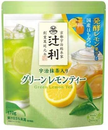 ( Not Available )#0689.KX Tsujiri Matcha Milk Green Lemon Tea with Uji Matcha Instant Powder - Image 2