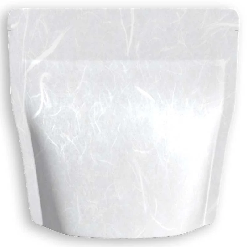Yoshimura Pack 1412 Resealable Washi Paper Bag White (白)
