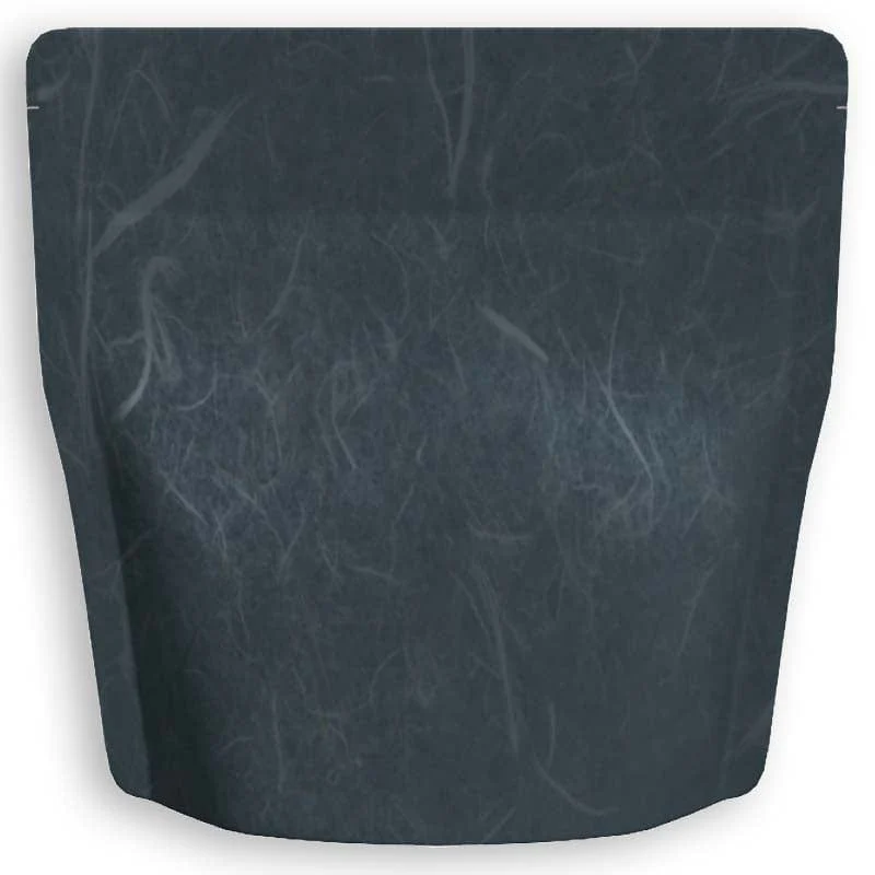 Yoshimura Pack 1414 Resealable Washi Paper Bag Black (墨)