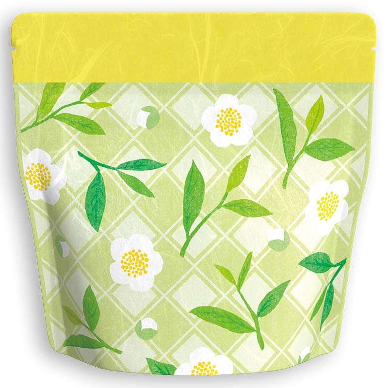 Yoshimura Pack 1451 Resealable Washi Paper Bag Tea Leaves 茶の葉