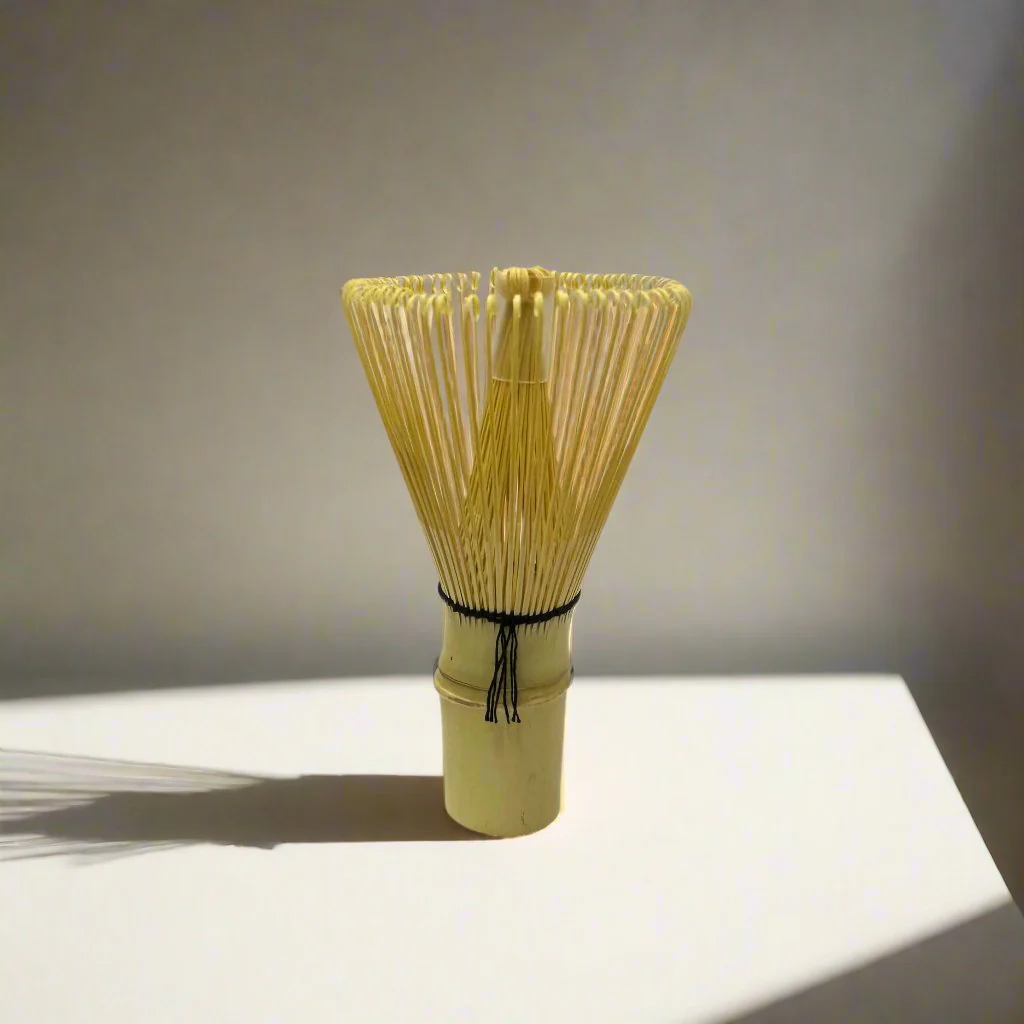 Basic Matcha Bamboo Whisk (Chasen) - 72-prong (Made in China) Kazuho - Image 2