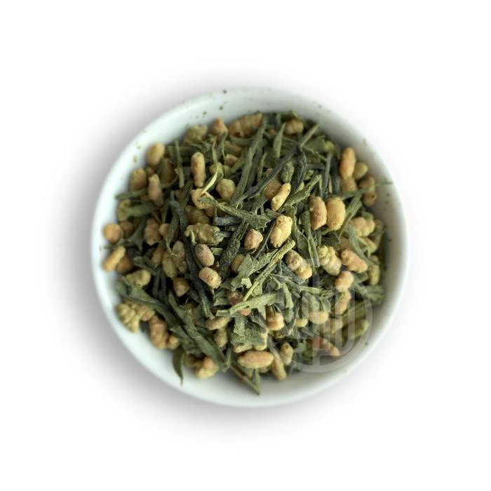 #0835.TX Yunomi Tea House Blend: Matcha Infused Premium Spring Genmaicha Tea